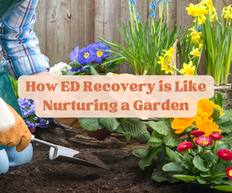 how eating disorder recovery is like nurturing a garden